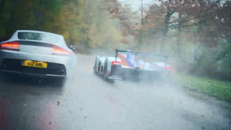 Aston Martin V12 Vantage vs Aston Martin LMP1