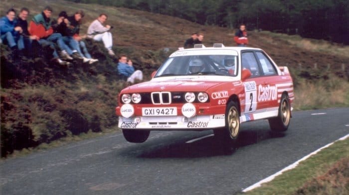 BMW E30 M3 in Manx Rally