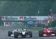 F1 Spa 2000 Hakkinen vs Schumacher
