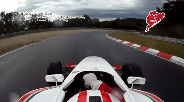 Formule Super in de regen op Nordschleife