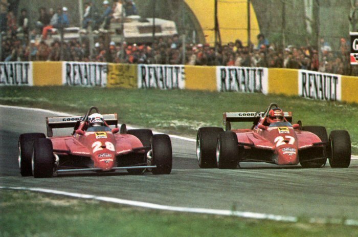 F1 Battle - Villeneuve vs Pironi San Marino 1982