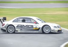 Nicky Hayden test Mercedes DTM