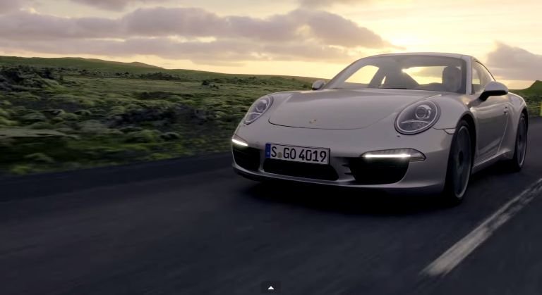 Officiële promo Porsche 911 (991)