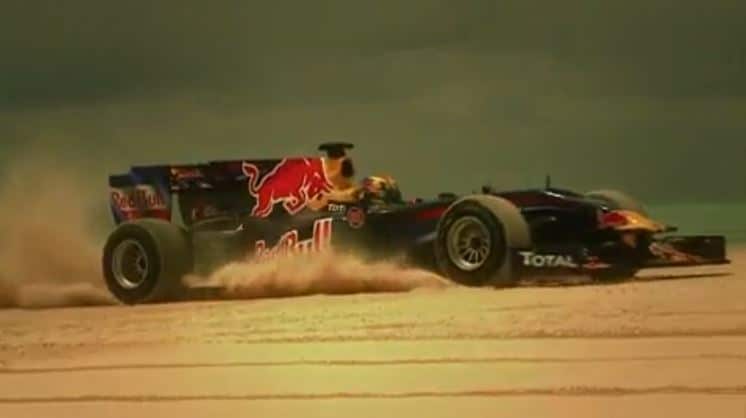 Red Bull F1 on the Beach