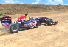 Red Bull Racing F1 Demo Dirt Track