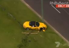Dief crasht Porsche Boxster