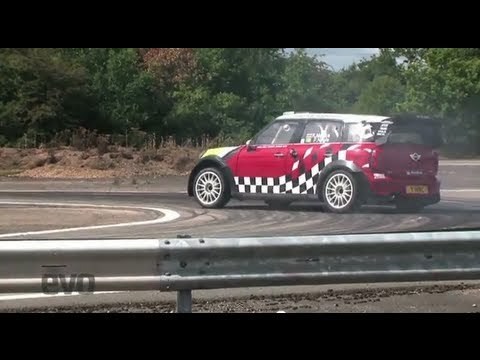 EVO test Mini Countryman WRC