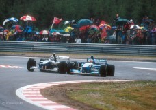 F1 Battle - Schumacher vs Hill Spa 1995