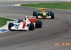 F1 Battle - Senna vs Schumacher Brazilie 1992
