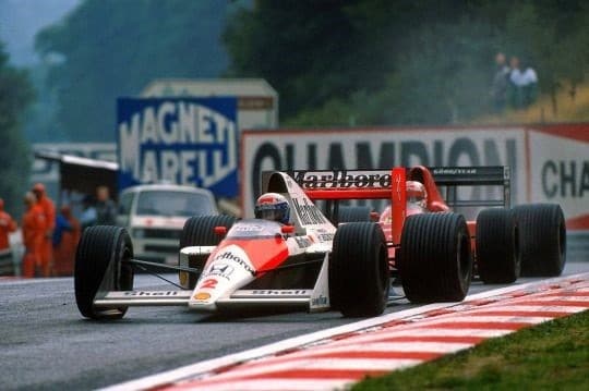 F1 Battle – Nigel Mansell vs Alain Prost Spa 1989