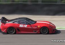 Ferrari 599XX Evolution op Monza