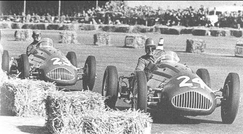 De allereerste Formule 1-race Silverstone 1950