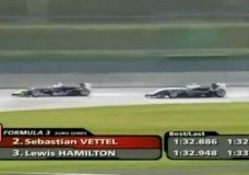 Hamilton vs Vettel in Formula 3
