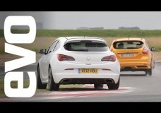 EVO Track Battle: Ford Focus ST vs Opel Astra OPC