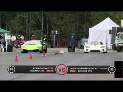 Lamborghini LP670-4 SV vs Koenigsegg CCXR