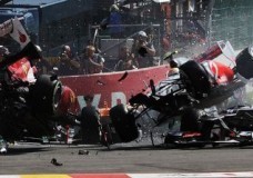 F1 2012 - Grosjean geschorst vanwege crash Spa-Francorchamps