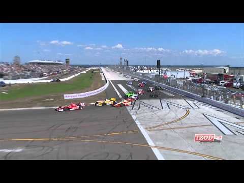 Indycar 2012 - St Petersburg Highlights