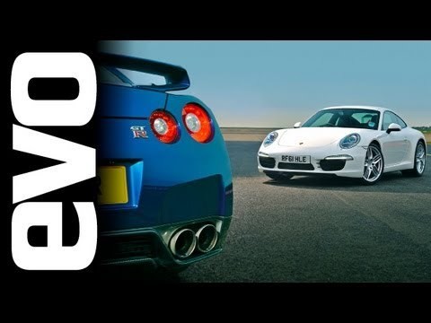 EVO Track Battle: Nissan GT-R vs Porsche 911 Carrera S