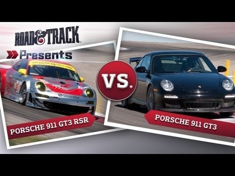 Porsche 911 GT3 vs Porsche 911 GT3 RSR