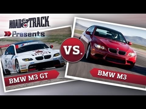 BMW M3 vs M3 GT2