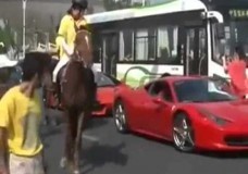 Paard Schopt Ferrari 458 Italia