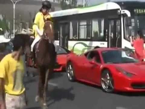 Paard Schopt Ferrari 458 Italia