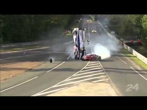 Le Mans 2012 - Enorme Crash Toyota TS030