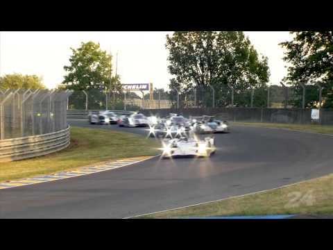 Le Mans 2012 - Toyota TS030 crasht met Nissan Deltawing