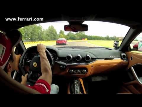 Alonso & Massa rijden de Ferrari F12 Berlinetta