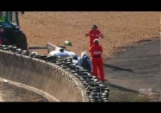 Le Mans 2012 - Alle crashes van Audi