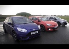 DRIVE - Focus ST vs Astra OPC vs Megane RS