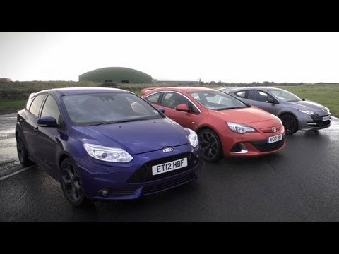DRIVE - Focus ST vs Astra OPC vs Megane RS