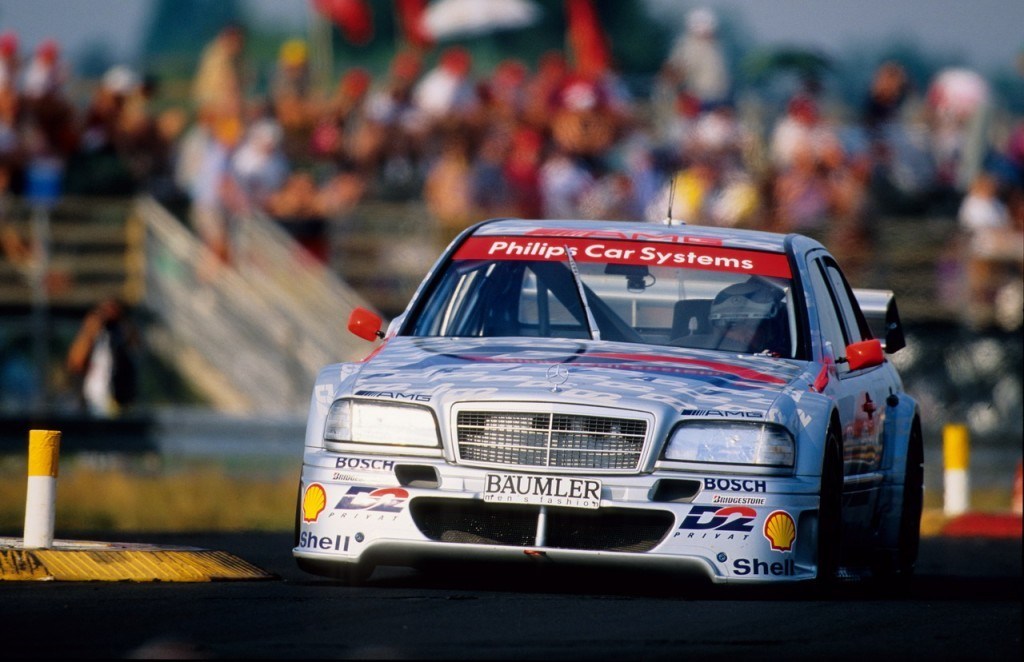 Tiff Needell test 1994 Mercedes C Class DTM