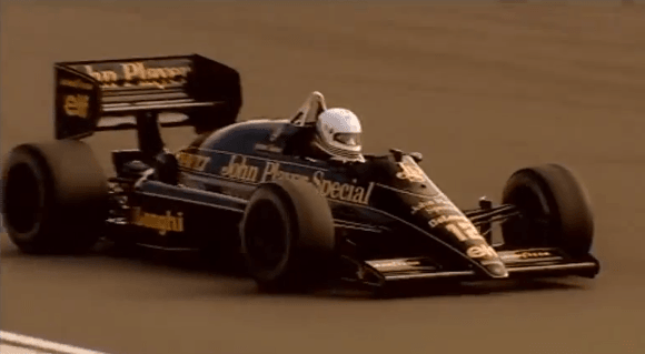 Martin Brundle test de Lotus 98T