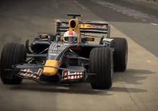 Martin Brundle test Red Bull RB4