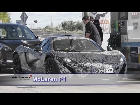 McLaren P1 Spyvideo
