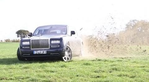 Rally Rijden met Rolls Royce Phantom