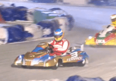 Fernando Alonso Wint Ice Karting Wrooom