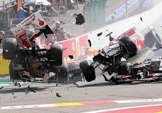 Formule 1 2012 Crashes