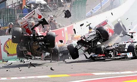 Formule 1 2012 Crashes