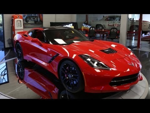 Jay Leno's Garage - First Look at 2014 Corvette C7 Stingray