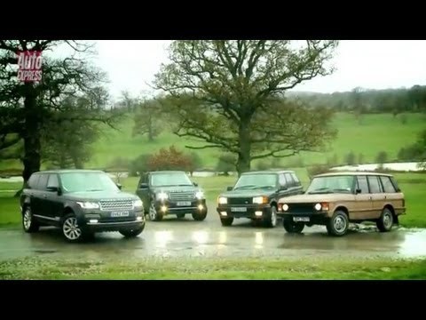 Vier generaties Range Rover