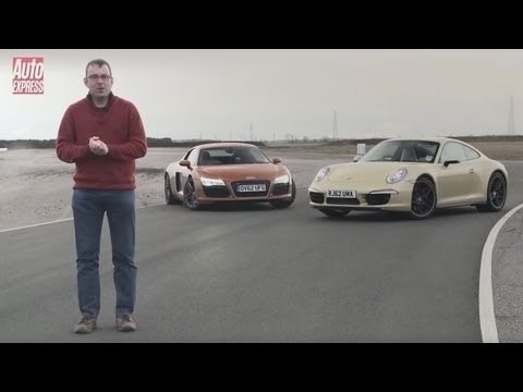 Porsche 911 Carrera 4S vs Audi R8 V8