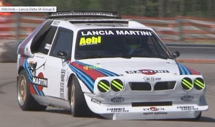 Hillclimb - Lancia Delta S4 Group B