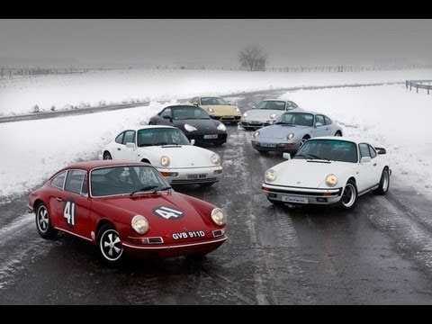 Zeven Generaties Porsche 911