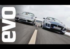 EVO Track Battle: Jaguar F-type vs Porsche 911 Cabrio