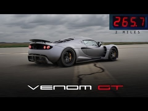 Hennessey Venom GT haalt 427.6 km/h