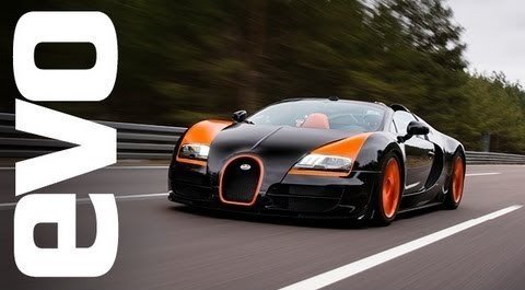 Bugatti Veyron Grand Sport Vitesse Record Run