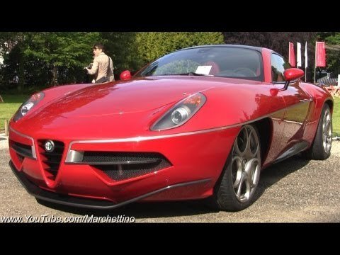 Alfa Romeo Disco Volante at Villa d'Este 2013