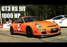9FF GT3 RS Drag Race tegen GT-R en 911 Turbo